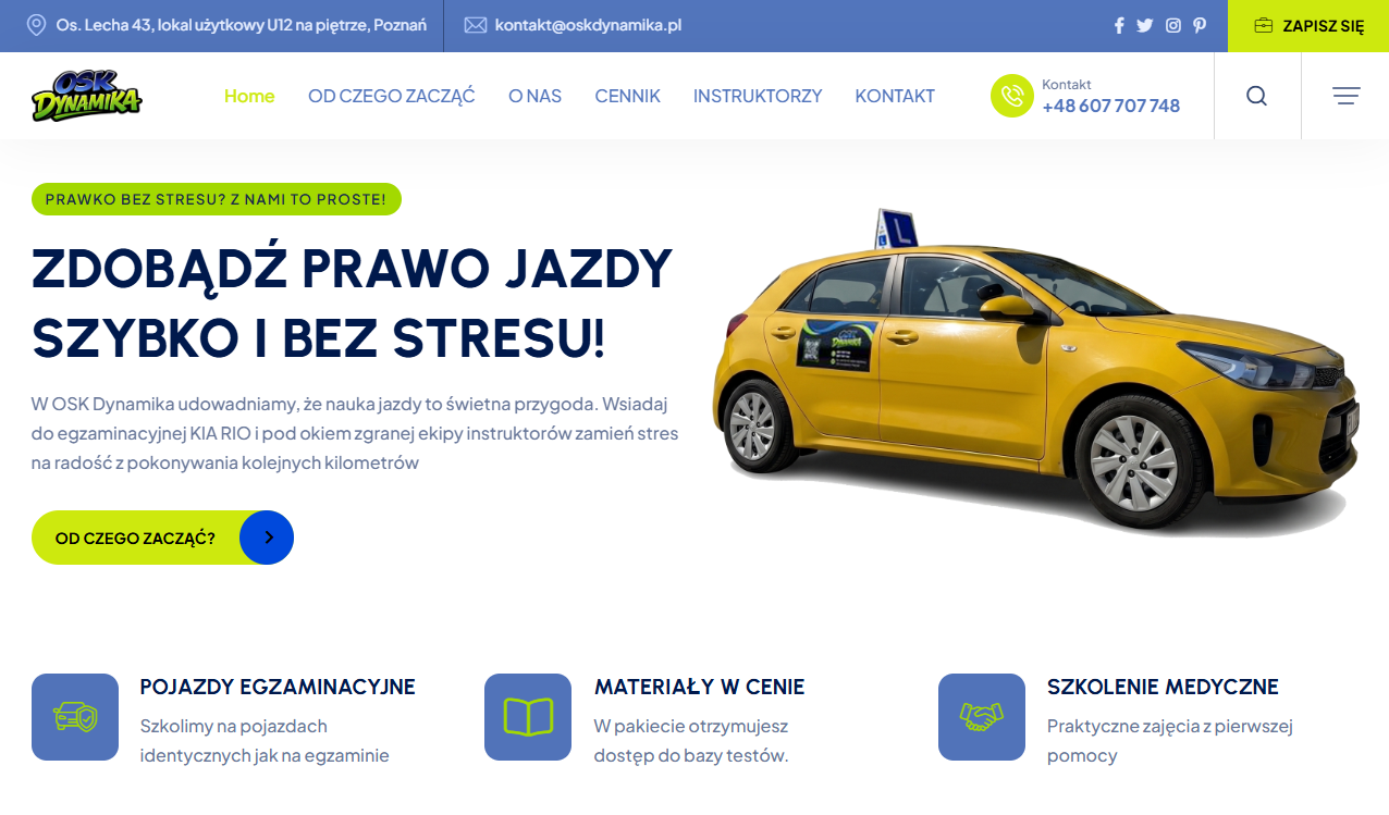 Z motoryzacyjnym zacięciem